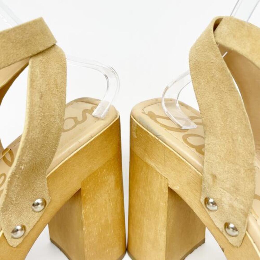 Sam Edelman Women's Rosalind Strappy Platform Sandals‎ Tan Size 9.5M - Picture 13 of 14